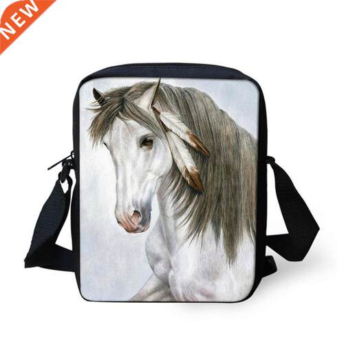 2020 High Quality ylish Women Messenger Bags 3D Horse Pri