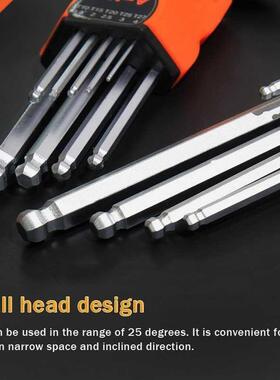 FGHGF 9PCS L Type Double-End Screwdriver Hex Wrench Set Alle