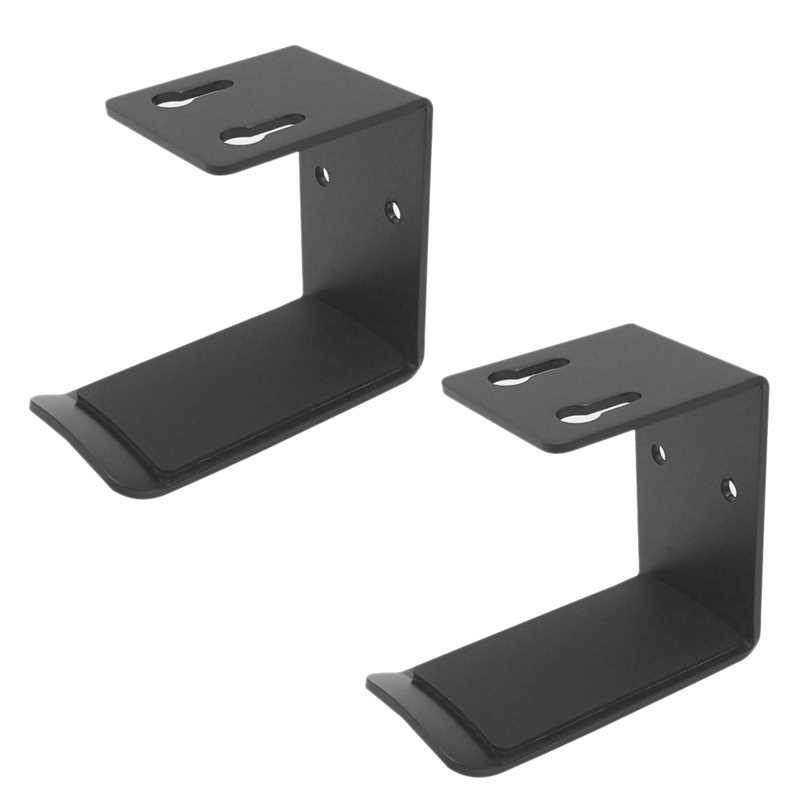 2Pcs Headphone Stand with AntiSlip Gasket Holder Hook Tape U