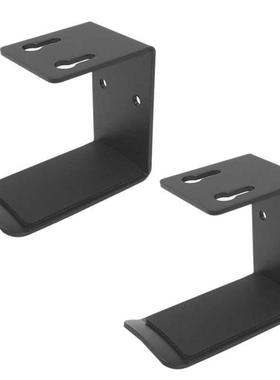 2Pcs Headphone Stand with AntiSlip Gasket Holder Hook Tape U