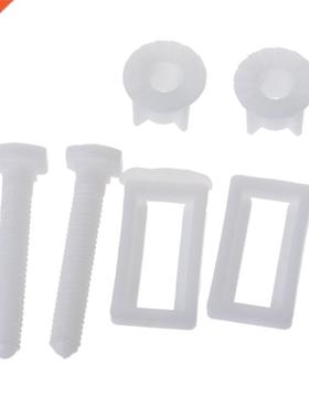 1 Pair Toilet Seat Hinge Bolts Screw Fixing Fitting Kit Toil