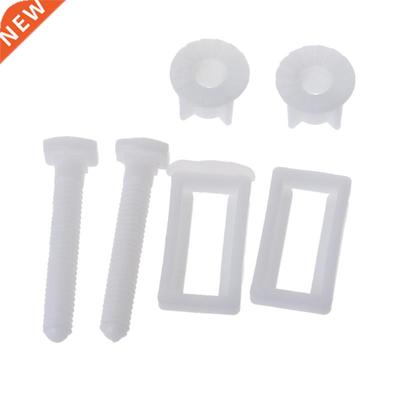 1 Pair Toilet Seat Hinge Bolts Screw Fixing Fitting Kit Toil
