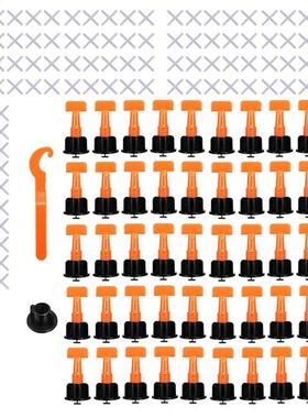 Household Reusable Level Wedges Tile Leveling System Kit Til
