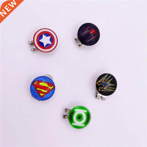 NEW Golf Ball Marker With Magnetic Hat Clip A Star Green Ha