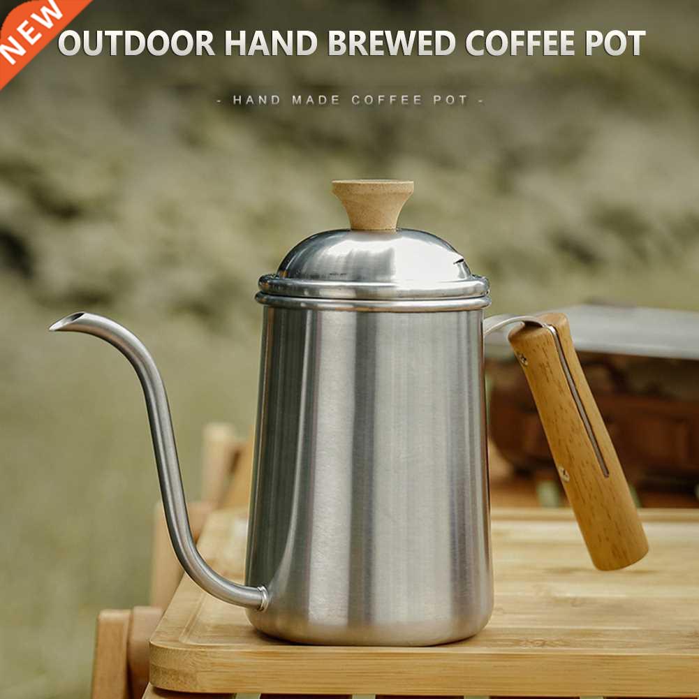 650ml Thickened Stainless Steel Gooseneck Spout Coffee Kettl