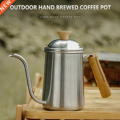650ml Thickened Stainless Steel Gooseneck Spout Coffee Kettl