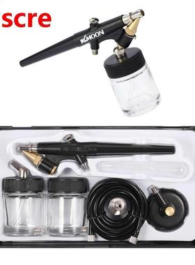 Airbrush Paint Kit High Atomizing Siphon Feed Spray Gun Sing