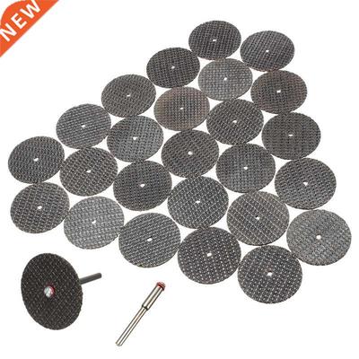 New 25Pcs 32mm Resin Cutting Wheel Cut-off Discs Kit +1Pc Ma