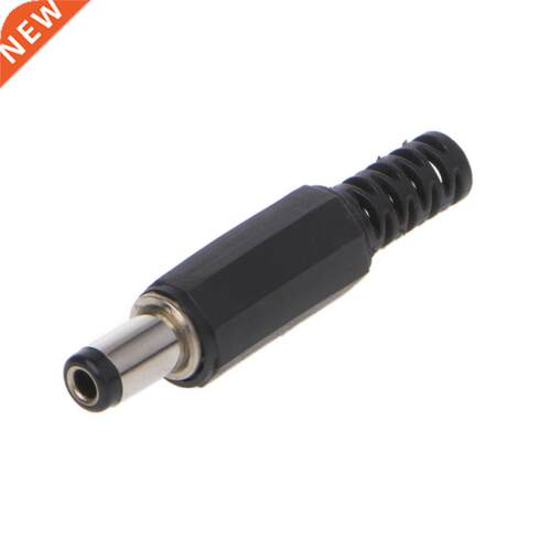 10 Pcs 5.5x2.5mm Male DC In-Line Plug Socket Jack Connector