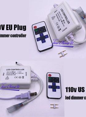 110v 220v led dimmer controller with 11key IR remote EU plu