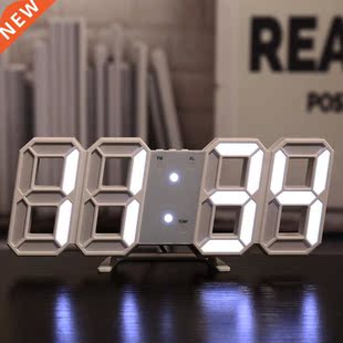 Nordic Led Digital Alarm Clocks Bedroom Wall Hanging Watch T