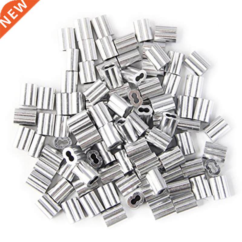 50-pack crimping loop sleeve for 4mm diameter wire rope and