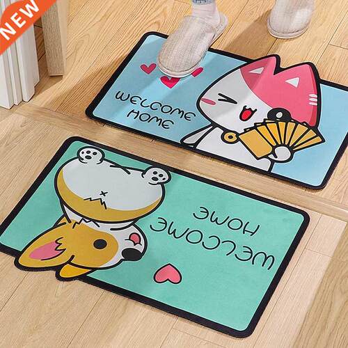 Cartoon Welcome Entrance Doormats Carpets Rugs For Home Bath