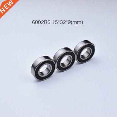1pcs 6002RS 15*2*9(mm) chrome steel rubber Sealed High sp