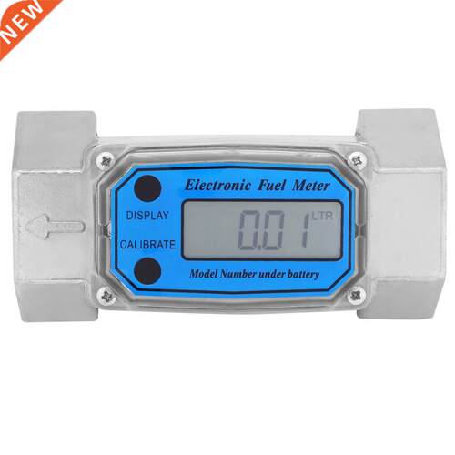 Mini Turbine Flowmeter Diesel Fuel Flow Meter 15-120L 1.5inc