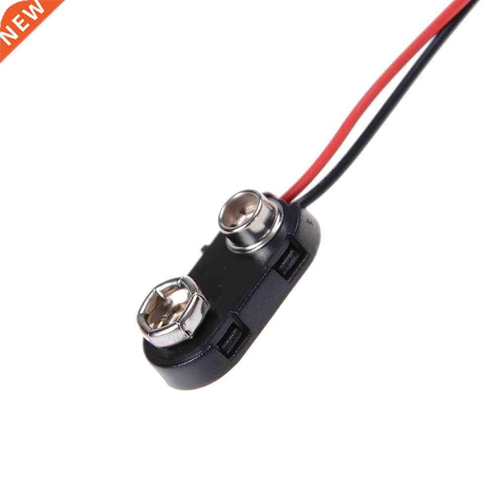 10pcs 150mm 9V Snap Connector clip Lead Wires holder I Type