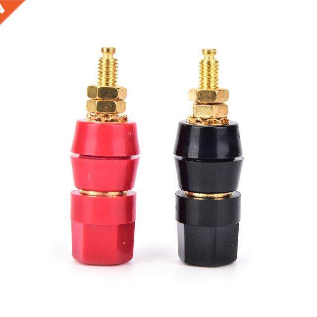 1pair(black+red) Terminals Red Black Connector Amplifier Ter