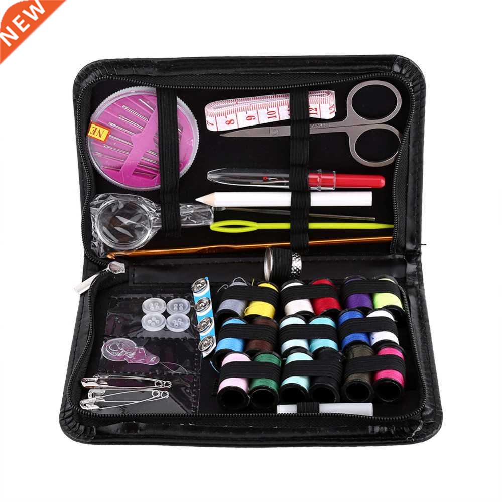 Thread Needle Threader Measuring Tape Scissors Sewing Kit Ho