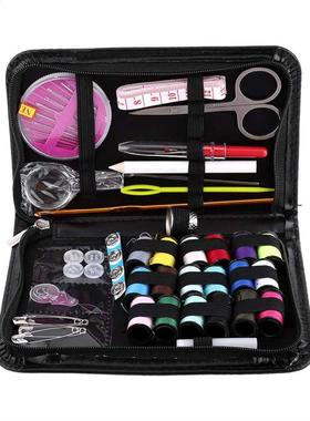Thread Needle Threader Measuring Tape Scissors Sewing Kit Ho