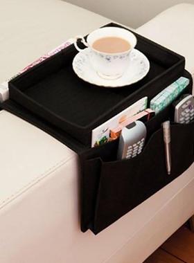 Arm Rest Chair Settee Couch Sofa Table Top Holder Organiser