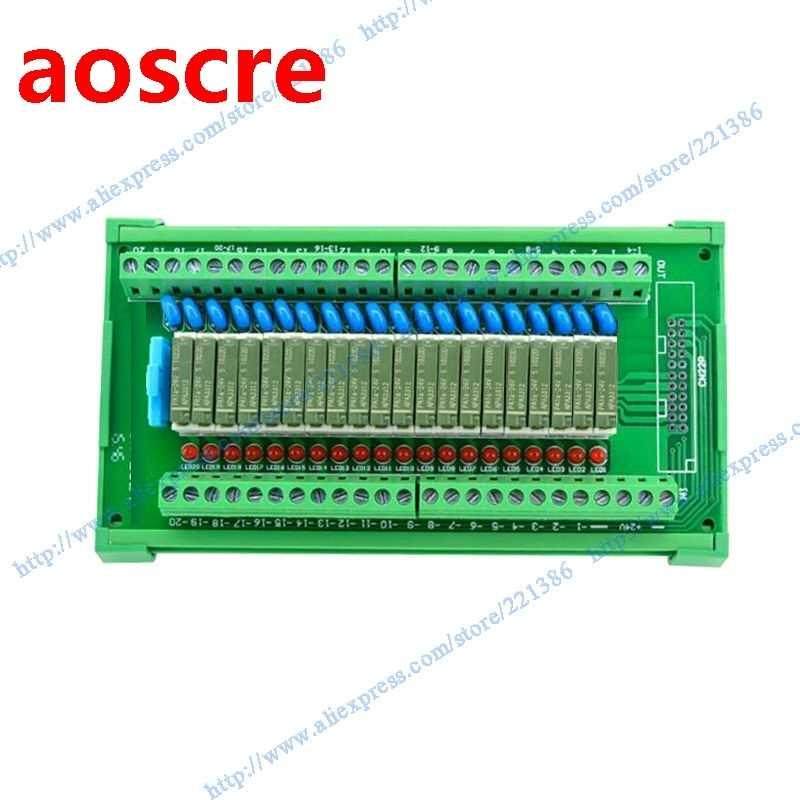 20 channels Pa1a relay module 24V 5A Module driver board out