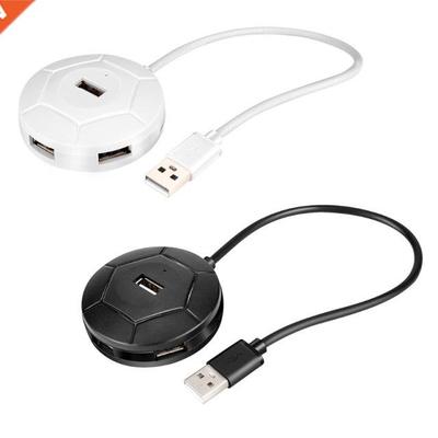 Mini Magnetism USB 2.0 Hub 4 Ports Micro Cable Extended USB