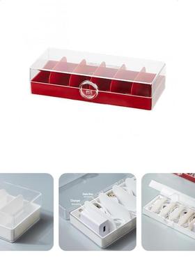 Transparent  Excellent Desk Stationery Makeup Organizer Desk