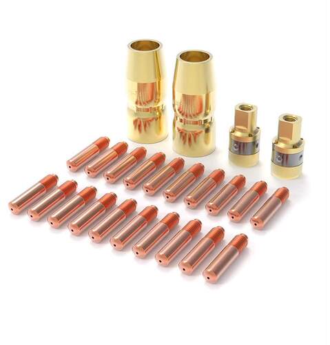 MIG Welding Accessory Kit 0.00 inch Tip-Nozzle-Diffusers fo