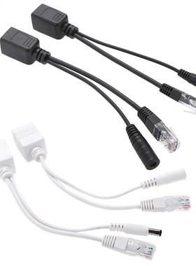 Passive Power over Ethernet PoE Adapter Injector + Splitter