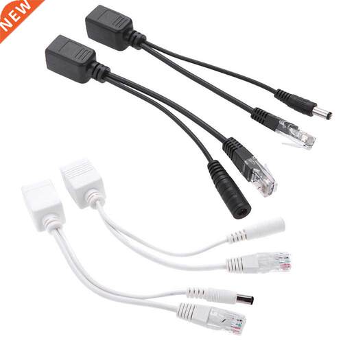 Passive Power over Ethernet PoE Adapter Injector + Splitter