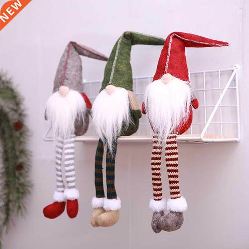 1PC Christmas Decor Sitting Santa Rudolph Doll Cloth Birthda