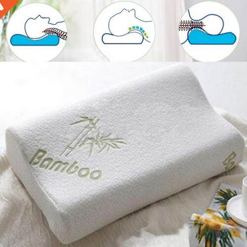 1 Pcs Sleeping Memory Foam White Singleplayer Orthopedic Nec