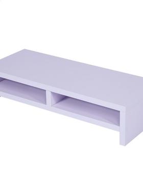 2-Tier Desktop Monitor Stand Shelf Plinth TV LCD Laptop PC S