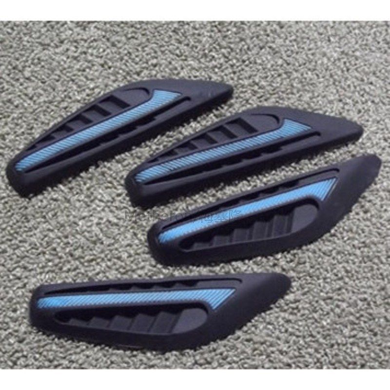 *4Pcs Silicone Car Door er Edge Guard Scratch Protector Stri