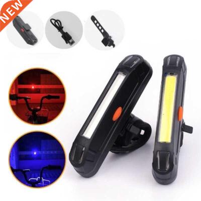 Bike Bicycle Light LED USB Rechargeable Night Riding Taillig