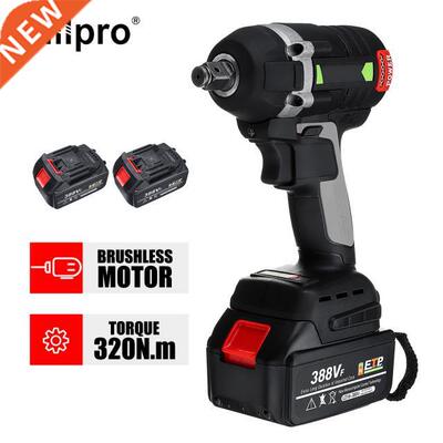 388VF Cordless Electric Wrench Rechargeable 19800mAh Li-ion