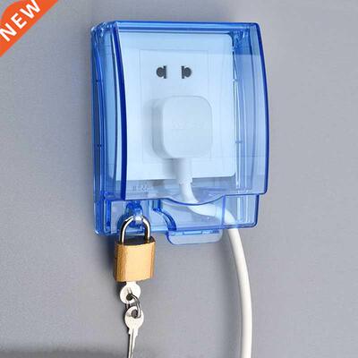 Lockable Wall-mounted Socket Waterproof Dustproof Box Outdoo