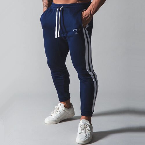 Cotton Joggers Pants Men Casual Skinny Sweatpants Autumn Run