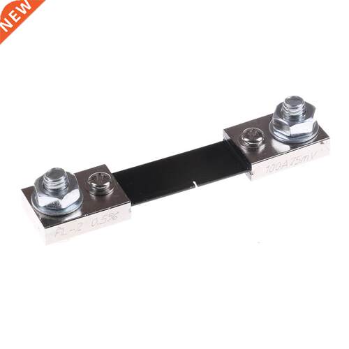 DC 100A/75mV Shunt Resistor 0-100A Ampere Panel Meter Shunt