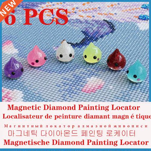2021 new magnetic diamond painting locator 5d diamond paint