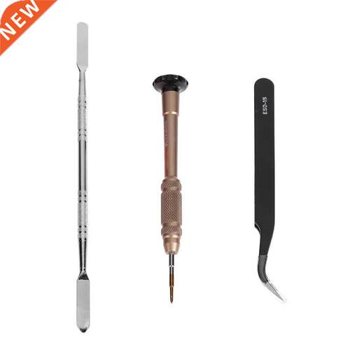 3 in 1 Game Machine Repairing Opening Set Pry Tweezers Disas