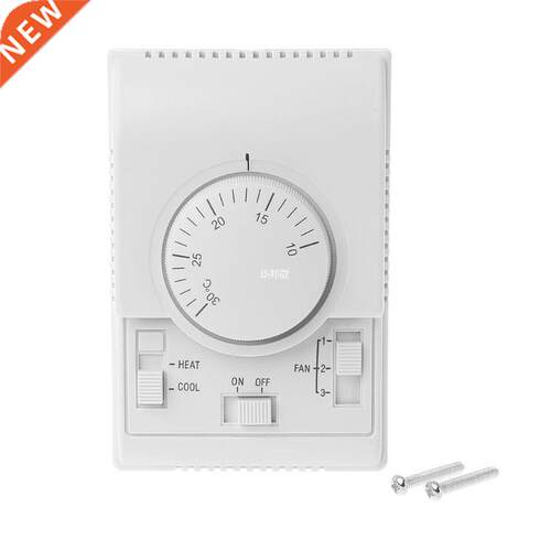 AC 220V Room Mechanical Thermostat Air Conditioner Fan Coil