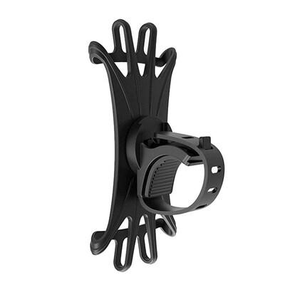 Bicycle Mobile Phone Holder Rotating Silicone Bicycle Phone