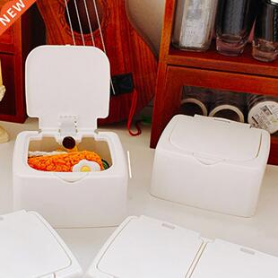 Multi-use Stackable Storage Box PP Practical One Button Open