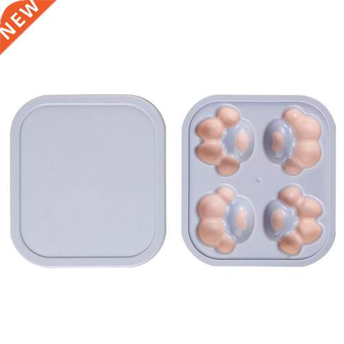 4 Cell Silicone Ice Cream Mold Ice Pop Mold Silicone  Cat