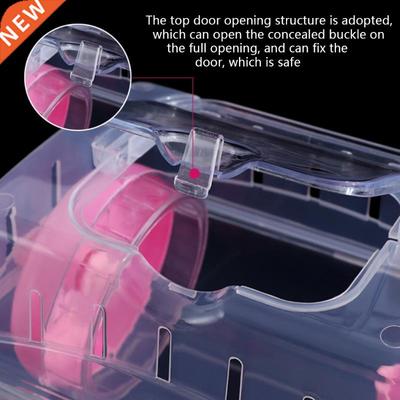 Hamster Cage Travel Carrier Portable Small Birds Breathable