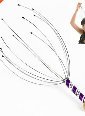 1Pcs Head Massager Neck Massage Octopus Scalp Stress Relax S