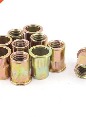 10pcs Flat Head Metric M12 Blind Insert Rivet Nut