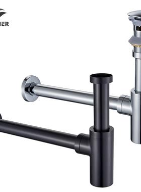 Uythner athroom asin Sink Tap ottle Trap Drain Kit Waste