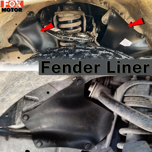 Front Rear Car Mud Flaps For Toyota Land Cruiser Prado 2003-